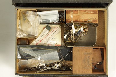 Lot 887 - A LARGE COLLECTION OF WATCH AND CLOCK MAKERS TOOLS