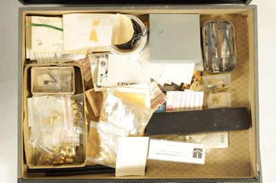 Lot 887 - A LARGE COLLECTION OF WATCH AND CLOCK MAKERS TOOLS