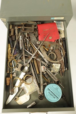 Lot 887 - A LARGE COLLECTION OF WATCH AND CLOCK MAKERS TOOLS