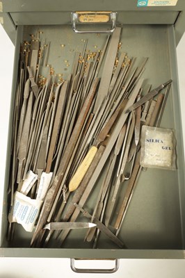 Lot 887 - A LARGE COLLECTION OF WATCH AND CLOCK MAKERS TOOLS