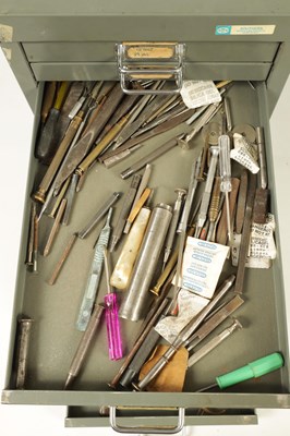 Lot 887 - A LARGE COLLECTION OF WATCH AND CLOCK MAKERS TOOLS