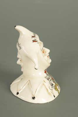 Lot 103 - AN EARLY 20TH CENTURY CARLETON CHINA CRESTED WARE FIGURE