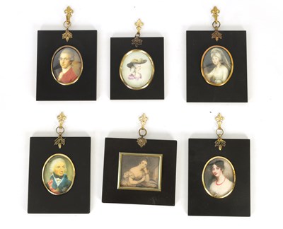 Lot 721 - A COLLECTION OF 20TH CENTURY MINIATURES