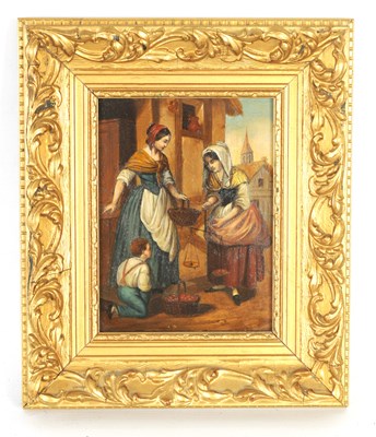 Lot 776 - AN EARLY 20TH CENTURY OIL ON PANEL