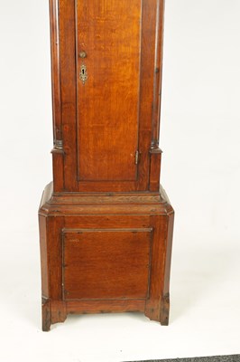 Lot 891 - THOMAS LISTER, HALIFAX. A GEORGE III AXE MOON 30-HOUR LONGCASE CLOCK
