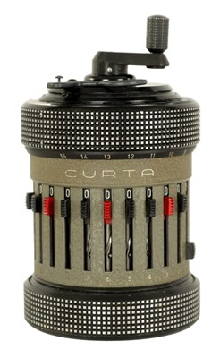 Lot 614 - A CURTA TYPE II CALCULATOR No. 523686