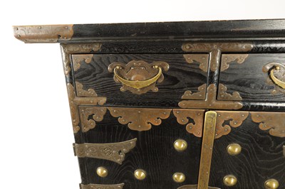Lot 286 - A CHINESE STAINED ASH COLLECTORS CABINET