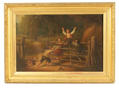 Lot 783 - A 19TH CENTURY OIL ON CANVAS AFTER WILLIAM COLLINS