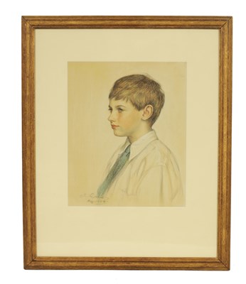 Lot 786 - AN EARLY 20TH CENTURY PASTEL ON PAPER