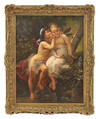 Lot 751 - A 19TH CENTURY OIL ON CANVAS