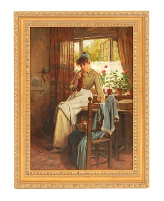 Lot 758 - A 19TH CENTURY OIL ON PANEL