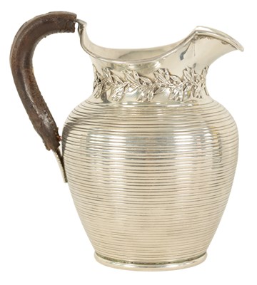 Lot 296 - AN EDWARD VII SILVER  JUG