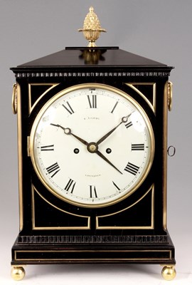 Lot 649 - E. LOSEBY, LEICESTER 
 A REGENCY EBONISED...