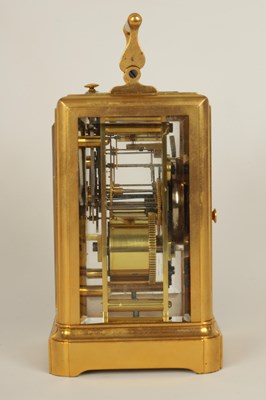 Lot 701 - ATT. PAUL GARNIER AND RETAILED BY DENT. A 19TH CENTURY FRENCH REPEATING CARRIAGE CLOCK