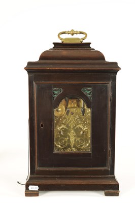 Lot 730 - SAMUEL WHICHCOTE, LONDON.  A MID 18TH CENTURY VERGE STRIKING BRACKET CLOCK WITH PULL QUARTER REPEAT