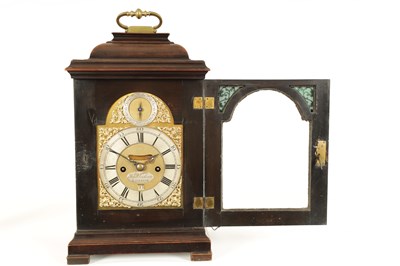 Lot 730 - SAMUEL WHICHCOTE, LONDON.  A MID 18TH CENTURY VERGE STRIKING BRACKET CLOCK WITH PULL QUARTER REPEAT