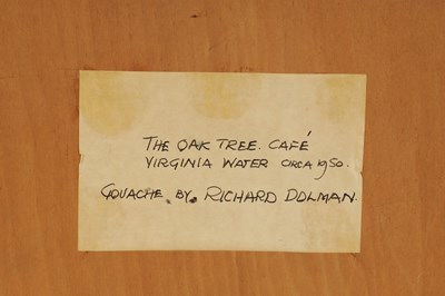 Lot 815 - RICHARD DOLMAN A MID 20TH CENTURY GOUACHE