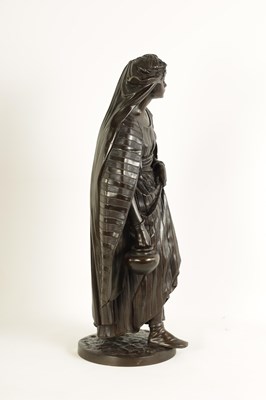 Lot 567 - JEAN JULES SALMSON (1823 - 1902)  A 19TH CENTURY FRENCH PATINATED BRONZE SCULPTURE