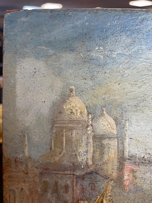 Lot 429 - AFTER J.M.W. TURNER. AN EARLY 19TH CENTURY OIL ON PANEL