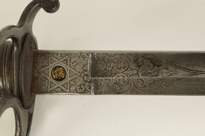 Lot 620 - A 19TH CENTURY OFFICERS ARTILLERY DRESS SWORD