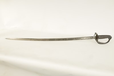 Lot 620 - A 19TH CENTURY OFFICERS ARTILLERY DRESS SWORD