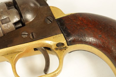 Lot 675 - A CASED COLT 1849 MODEL POCKET PERCUSSION REVOLVER NO. 12104