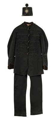 Lot 656 - A LATE 19TH CENTURY FIRST LANCASHIRE RIFLE VOLUNTEERS LIVERPOOL REGIMENT UNIFORM