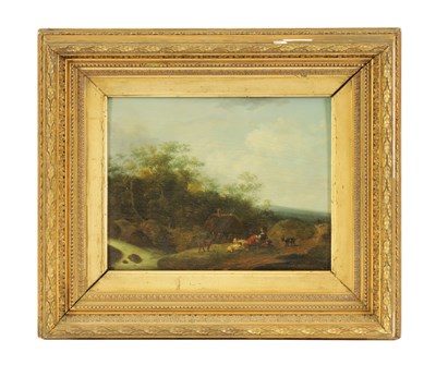 Lot 380 - AN EARLY 19TH CENTURY OIL ON BOARD