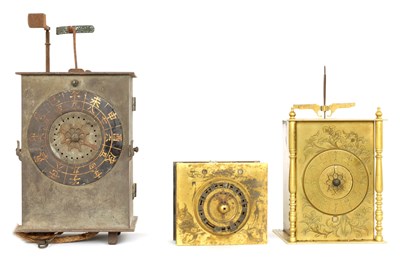 Lot 739 - A COLLECTION OF THREE 18TH/19TH CENTURY JAPANESE CLOCKS