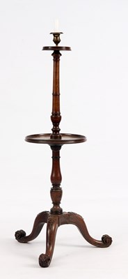 Lot 831 - A MID 18TH CENTURY CHIPPENDALE STYLE MAHOGANY...