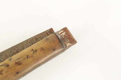 Lot 385 - A GIANT LATE 19TH CENTURY  ROSEWOOD FOLDING KNIFE