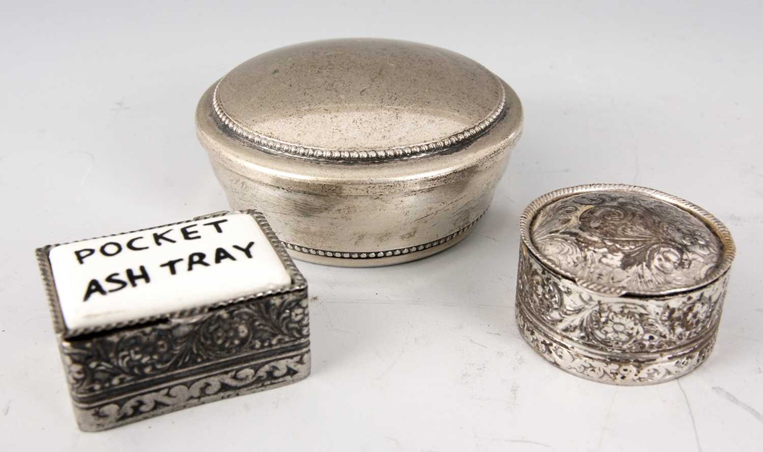 Lot 508 - TWO EARLY 2OTH CENTURY CONTINENTAL SILVER...