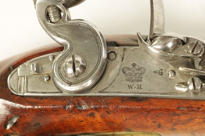 Lot 672 - A WILLIAM IV LATE NEW LAND PATTERN FLINTLOCK SERVICE PISTOL