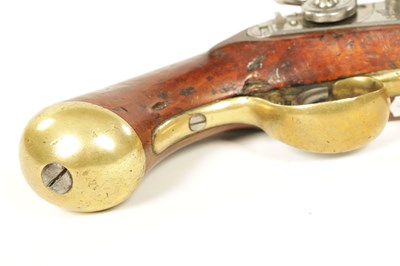 Lot 672 - A WILLIAM IV LATE NEW LAND PATTERN FLINTLOCK SERVICE PISTOL