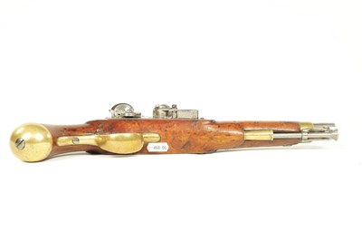 Lot 672 - A WILLIAM IV LATE NEW LAND PATTERN FLINTLOCK SERVICE PISTOL