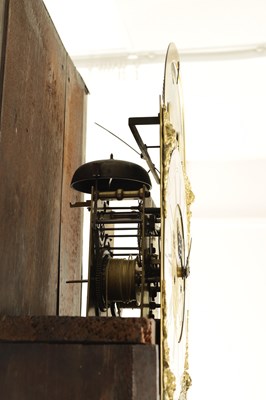 Lot 756 - HADWEN, LIVERPOOL. A GEORGE III FIGURED MAHOGANY 8 DAY LONGCASE CLOCK No. 315