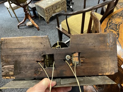 Lot 756 - HADWEN, LIVERPOOL. A GEORGE III FIGURED MAHOGANY 8 DAY LONGCASE CLOCK No. 315