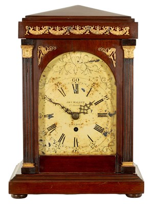 Lot 1258 - JOHN WALKER, LONDON. A 19TH CENTURY AND LATER FUSEE BRACKET CLOCK