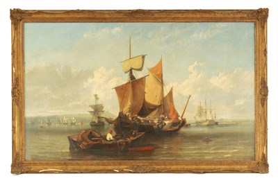 Lot 445 - WILLIAM ADOLPHUS KNELL (1805 - 1875)  - 19TH CENTURY OIL ON CANVAS