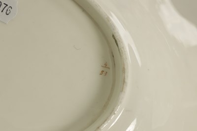 Lot 26 - A PAIR OF EARLY 19TH CENTURY SPODE TYPE DESSERT DISHES
