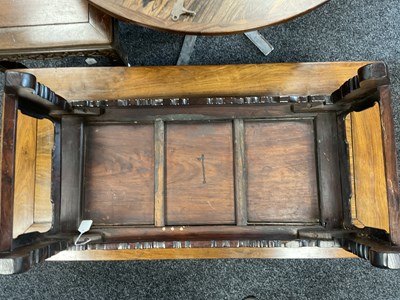 Lot 93 - A 19TH CENTURY CHINESE HARDWOOD ALTAR TABLE