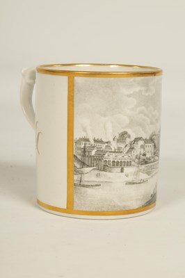 Lot 54 - AN EARLY 19TH CENTURY FLIGHT BARR AND BARR WORCESTER MUG