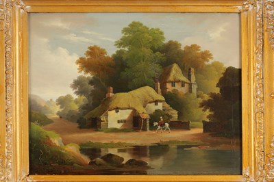 Lot 401 - JOHN WALLACE TUCKER (1808-1869) A PAIR OF OILS ON PANELS