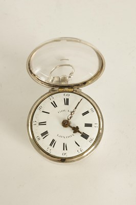 Lot 261 - THOMAS GOULD, LONDON. A SILVER PAIR CASED VERGE POCKET WATCH