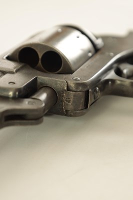 Lot 375 - STARR ARMS COMPANY, NEW YORK. A 19TH CENTURY SIX SHOT ARMY PERCUSSION REVOLVER
