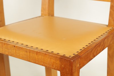 Lot A SET OF SIX ROBERT ‘MOUSEMAN’ THOMPSON AZED OAK DINING CHAIRS