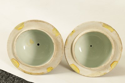 Lot 101 - A PAIR OF 18TH CENTURY JAPANESE IMARI VASES AND COVERS WITH ORMOLU MOUNTS