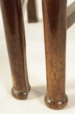 Lot 153 - A GOOD PAIR OF 19TH CENTURY CHINESE HARDWOOD SIDE CHAIRS