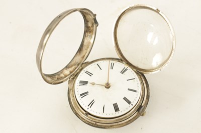 Lot 256 - TWO 18TH CENTURY VERGE POCKET WATCHES