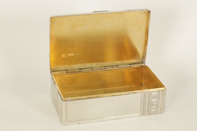 Lot 315 - A 19TH CENTURY RUSSIAN SILVER BOX